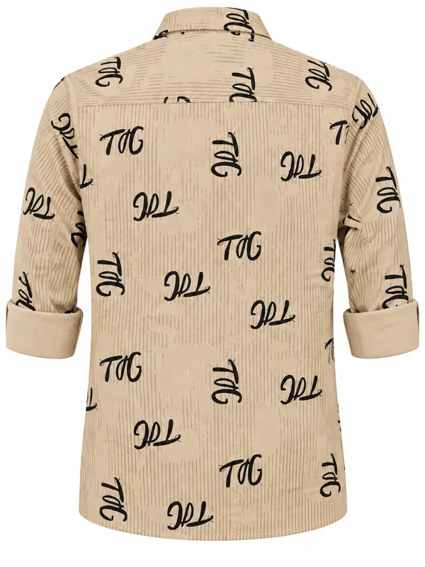 Beige_Printed_Full_Sleeve_Casual_Shirt_For_Men