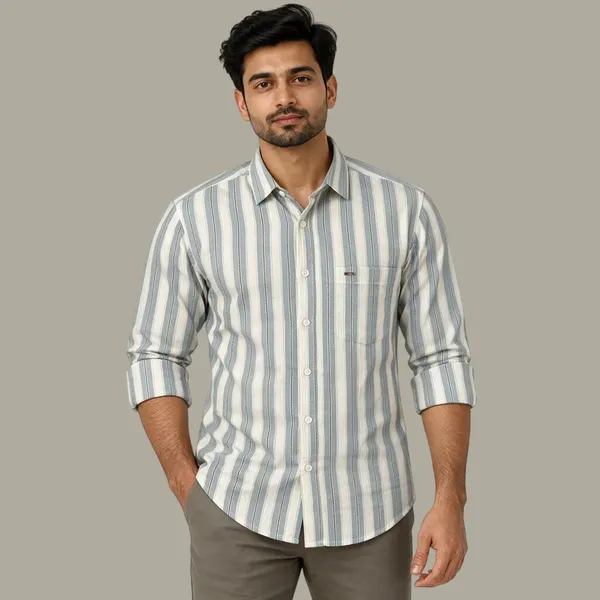 Blue_Striped_Casual_Shirt_For_Men