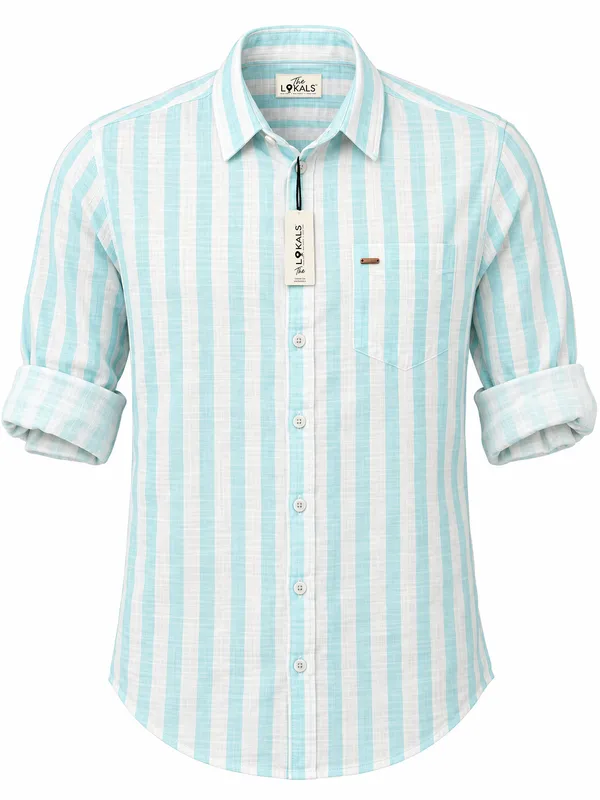 Aqua_Cotton_Striped_Casual_Shirt_For_Men