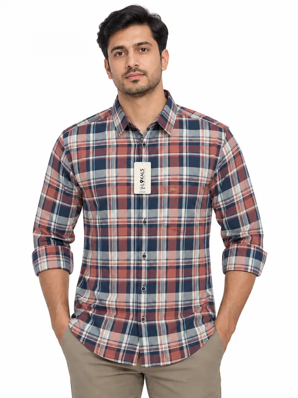 Multicolor_Checkered_Regular_Fit_Shirt_For_Men