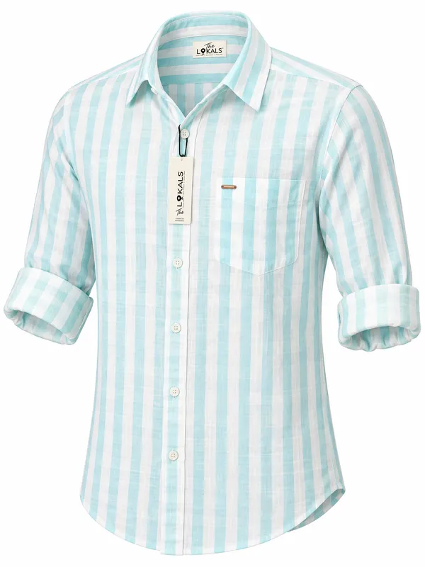Aqua_Cotton_Striped_Casual_Shirt_For_Men