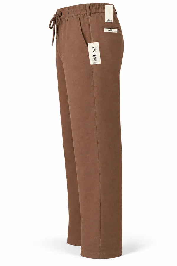 Brown_Relaxed_Fit_Trousers_For_Men