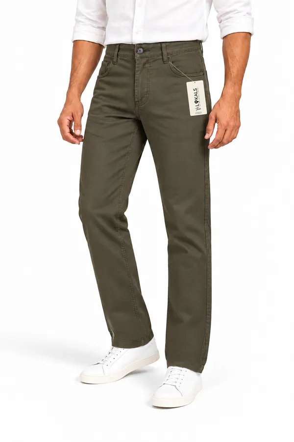 Olive_Straight_Fit_Trousers_For_Men