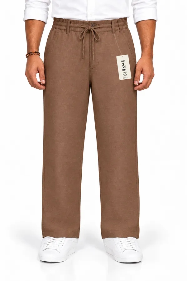 Brown_Relaxed_Fit_Trousers_For_Men