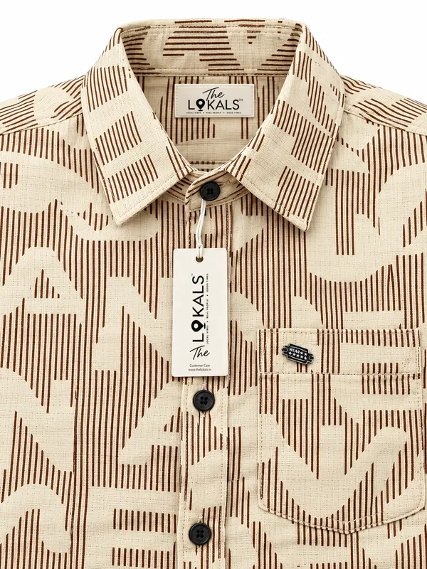 Beige_Printed_Casual_Shirt_For_Men