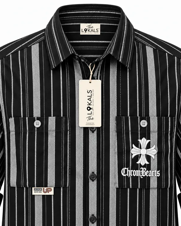 Black_Striped_Casual_Shirt_For_Men