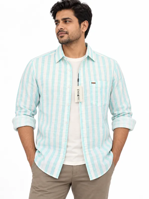Aqua_Cotton_Striped_Casual_Shirt_For_Men