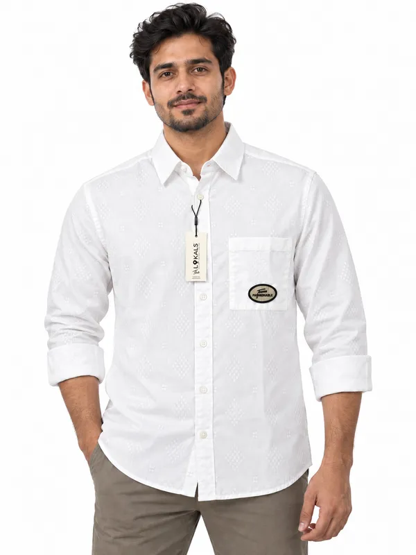 White_Printed_Full_Sleeve_Casual_Shirt_For_Boys