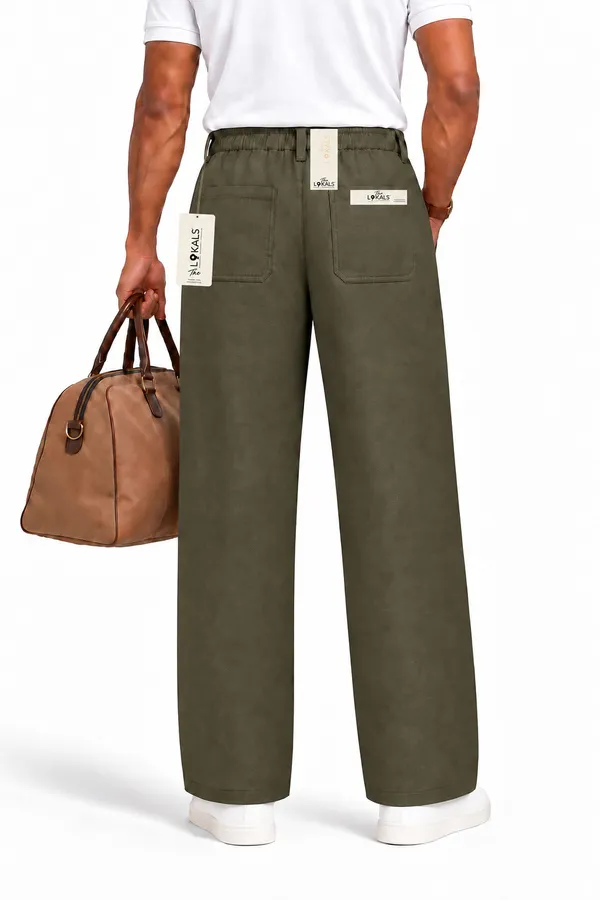 Olive_Straight_Fit_Trousers_For_Men