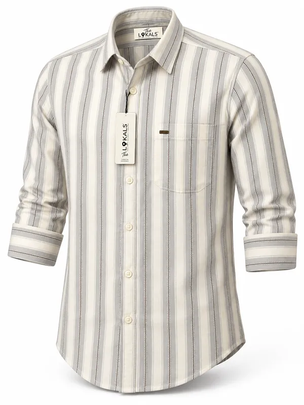 Off_White_Striped_Regular_Fit_Shirt_For_Men