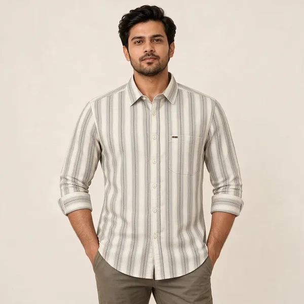 Off_White_Striped_Regular_Fit_Shirt_For_Men