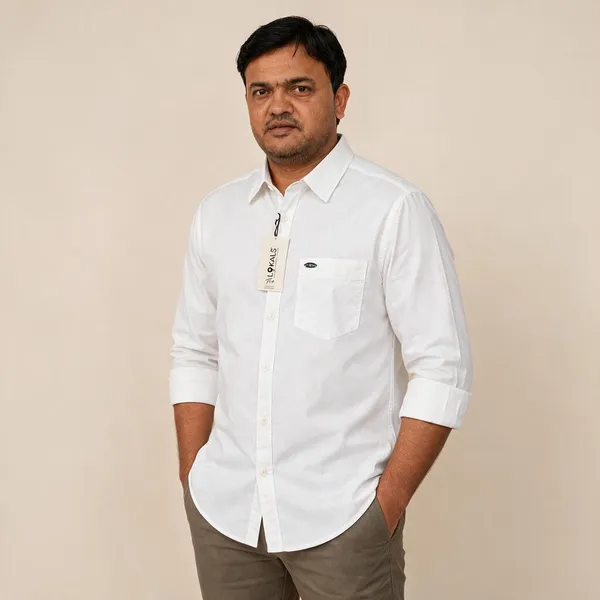 White_Casual_Full_Sleeve_Shirt_For_Men