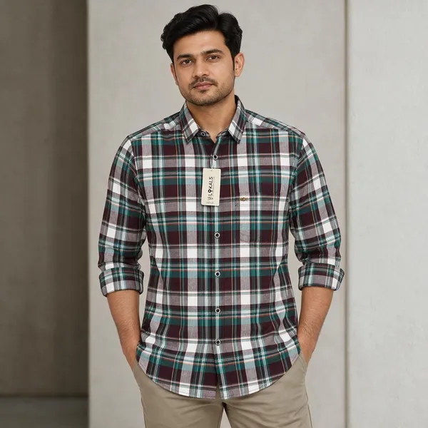 Multicolor_Checked_Regular_Fit_Shirt_For_Men