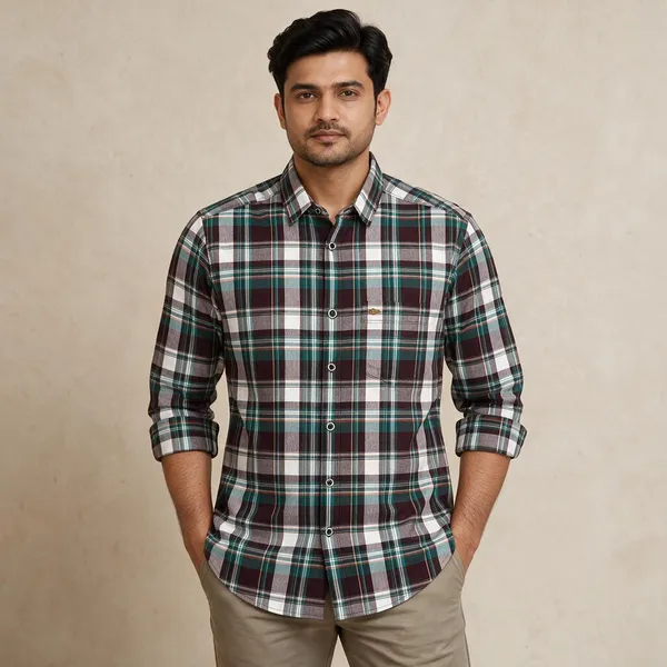 Multicolor_Checked_Regular_Fit_Shirt_For_Men