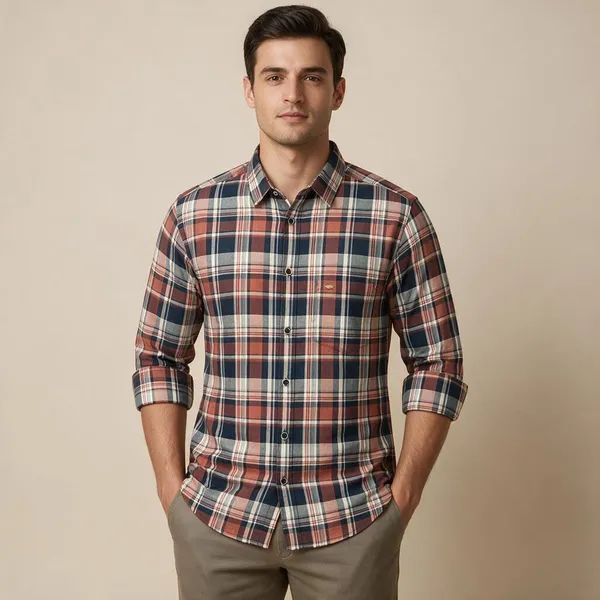 Multicolor_Checkered_Regular_Fit_Shirt_For_Men