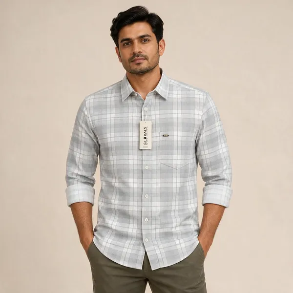 Grey_Cotton_Regular_Fit_Checkered_Shirt_For_Men