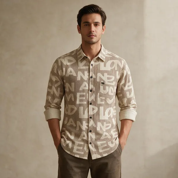 Beige_Printed_Casual_Shirt_For_Men