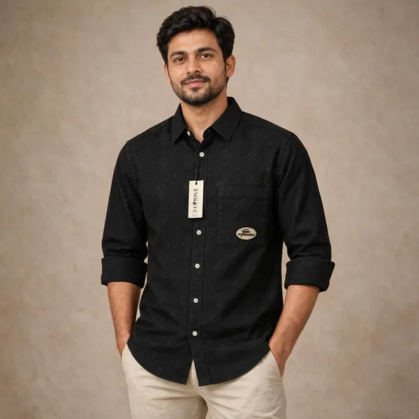 Black_Casual_Shirt_For_Men