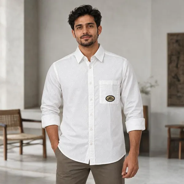 White_Printed_Full_Sleeve_Casual_Shirt_For_Boys