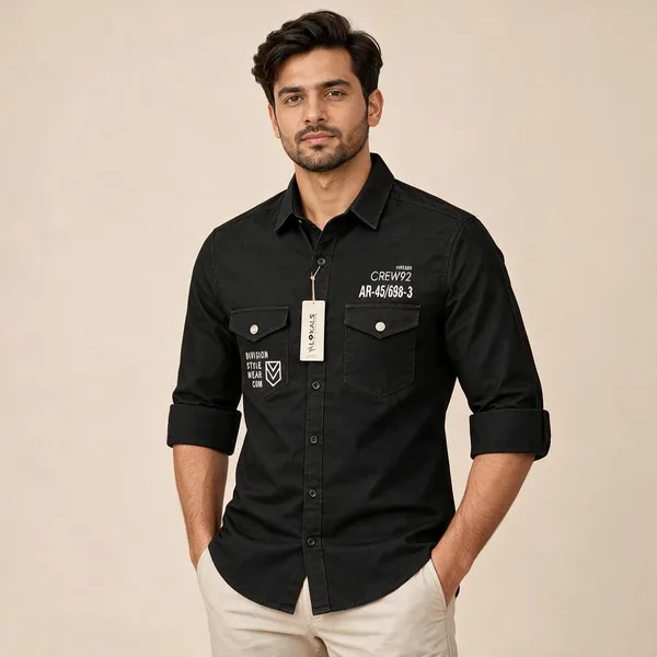 Black_Casual_Full_Sleeve_Shirt_For_Men