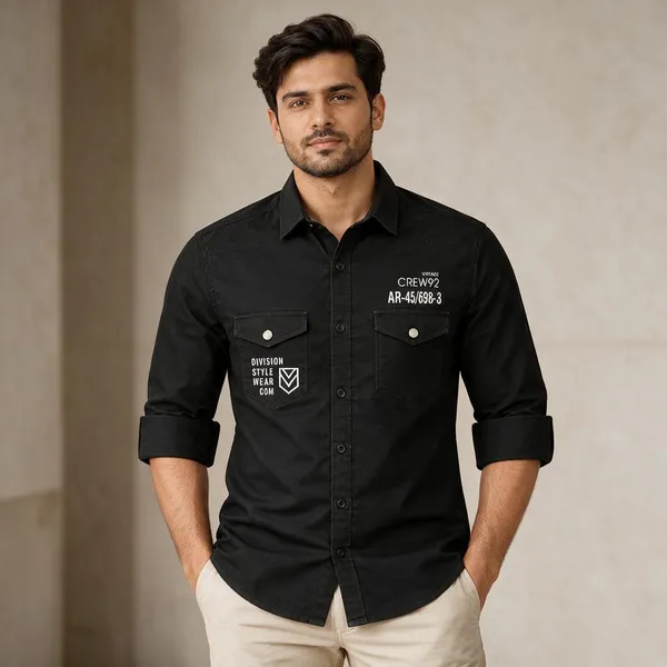 Black_Casual_Full_Sleeve_Shirt_For_Men