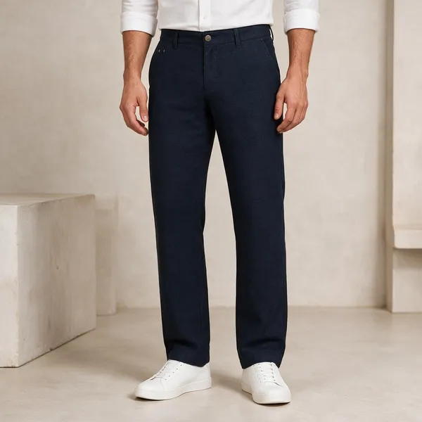 Navy_Straight_Fit_Trousers_For_Men