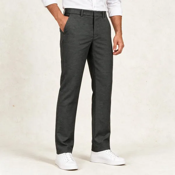 Grey_Textured_Straight_Fit_Trousers_For_Men