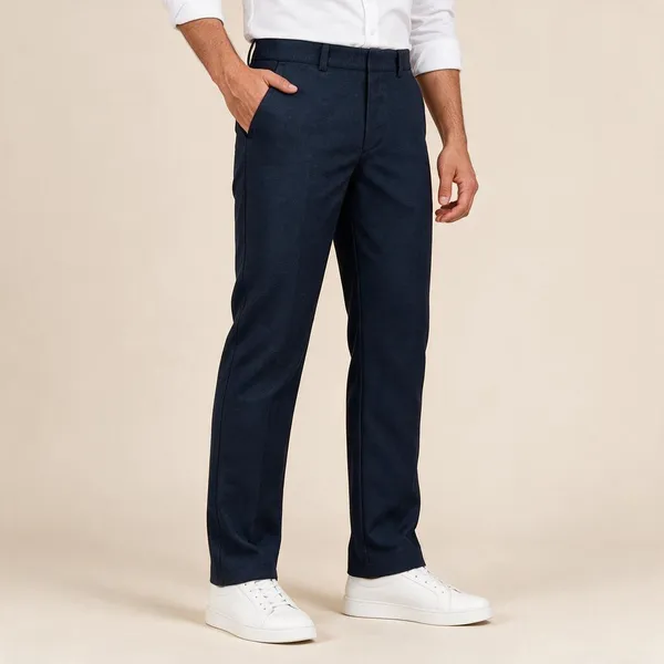 Navy_Textured_Slim_Fit_Trousers_For_Men