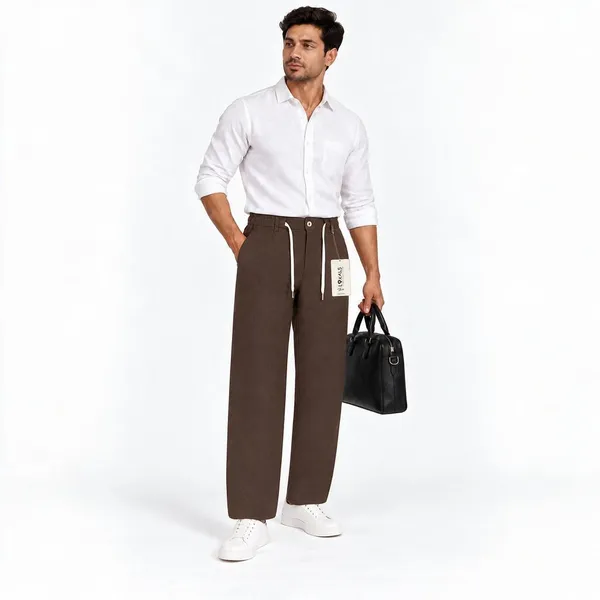 Brown_Straight_Fit_Trousers_For_Men