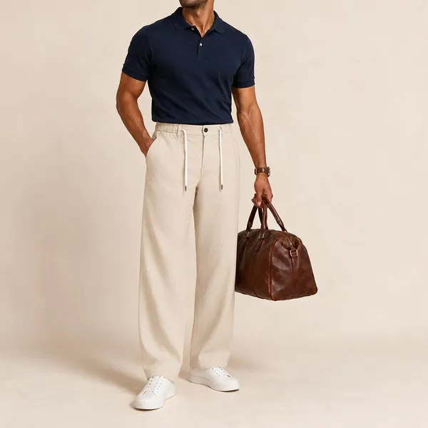 Beige_Relaxed_Fit_Trousers_For_Men