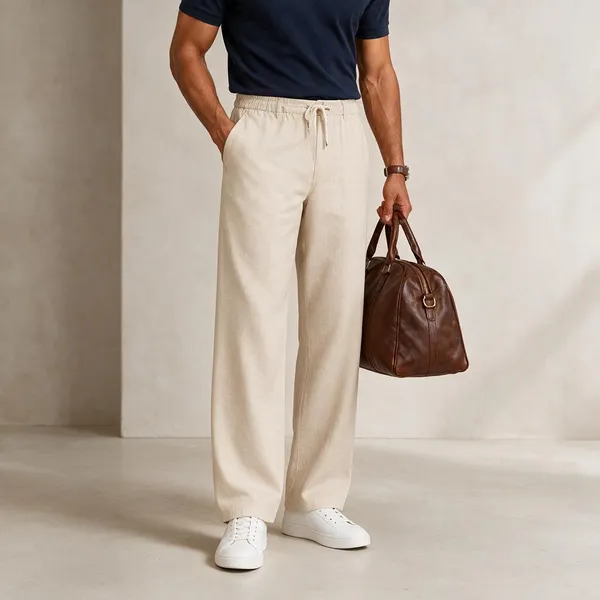 Beige_Relaxed_Fit_Trousers_For_Men