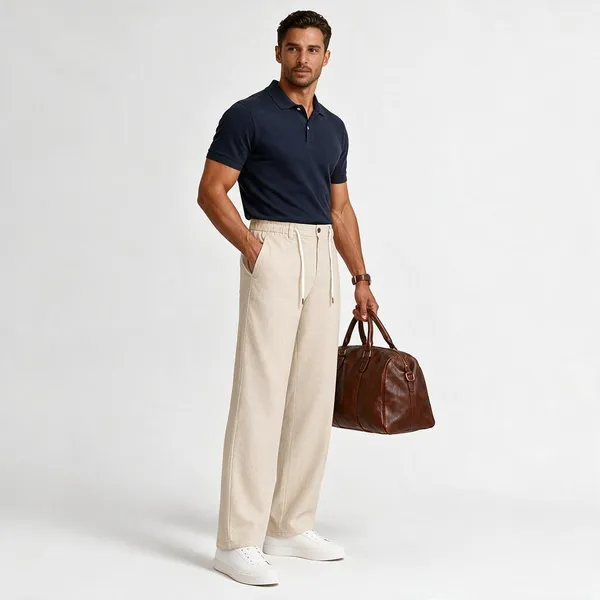 Beige_Relaxed_Fit_Trousers_For_Men