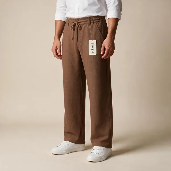 Brown_Relaxed_Fit_Trousers_For_Men