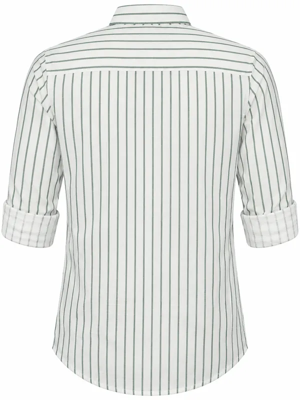 White_Striped_Regular_Fit_Shirt_For_Men