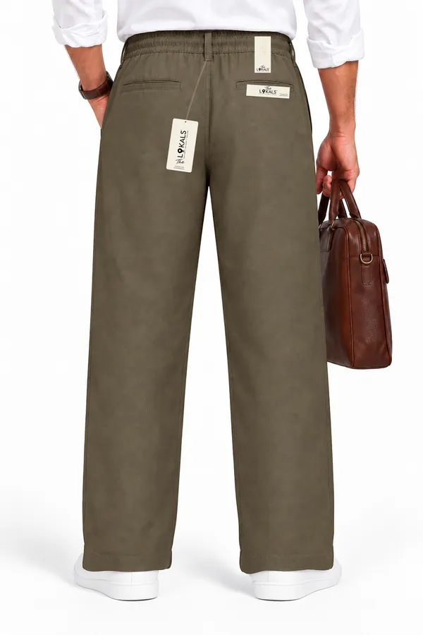 Olive_Straight_Fit_Trousers_For_Men