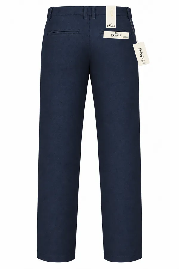 Navy_Straight_Fit_Trousers_For_Men