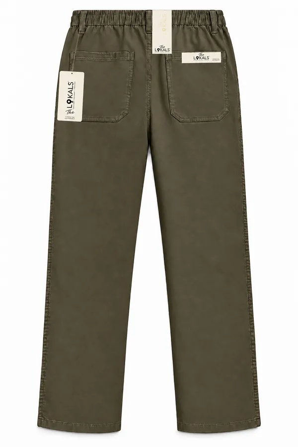 Olive_Straight_Fit_Trousers_For_Men