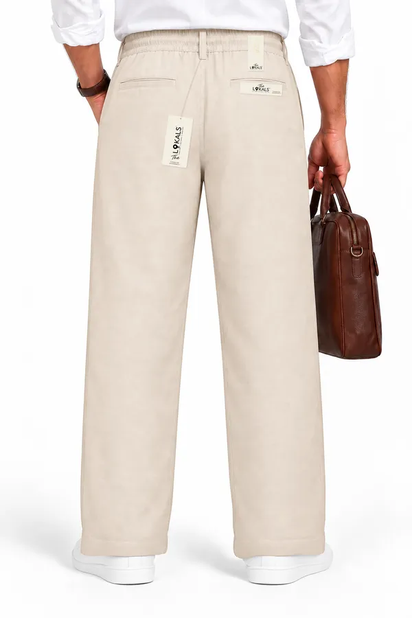 Beige_Relaxed_Fit_Trousers_For_Men