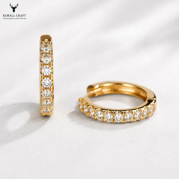 Gold_Sterling_Silver_Cz_Minimalist_Hoop_Earrings_For_Women