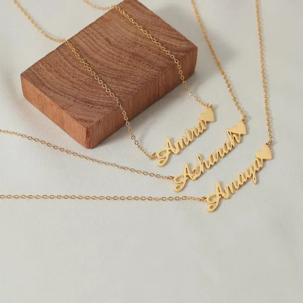Gold_Sterling_Silver_Personalised_Heart_Name_Necklace_For_Women