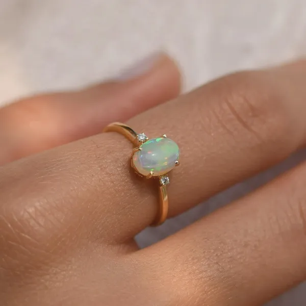 Gold_Sterling_Silver_Natural_Opal_Minimalist_Stacking_Ring_For_Women