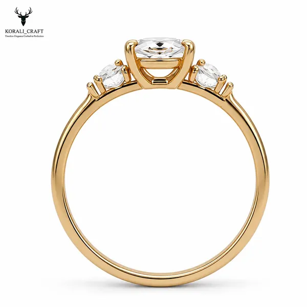 Gold_Sterling_Silver_Oval_Cz_Minimalist_Ring_For_Women