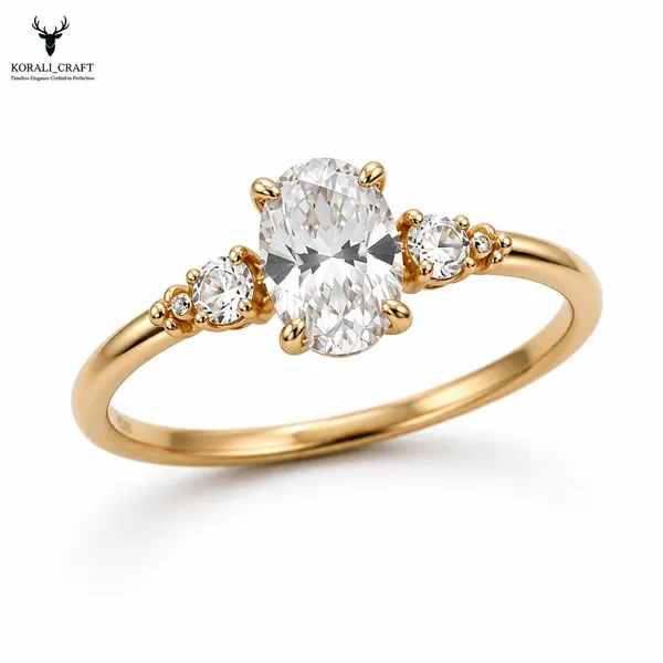 Gold_Sterling_Silver_Oval_Cz_Minimalist_Ring_For_Women