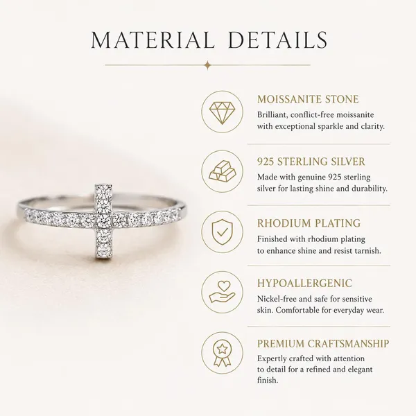 Silver_Sterling_Silver_Rhodium_Plated_Moissanite_Cross_Ring_For_Women