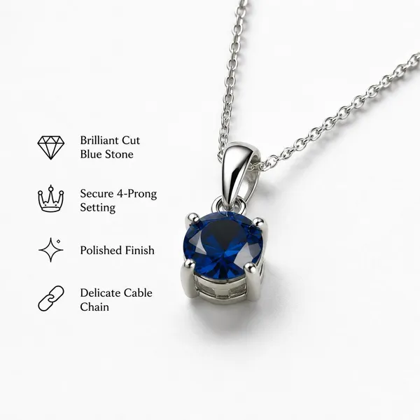Silver_Sterling_Silver_Cz_Solitaire_Birthstone_Necklace_For_Women