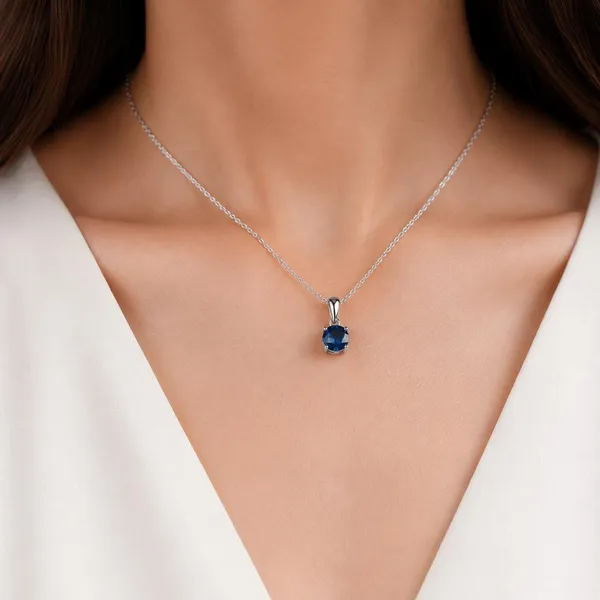 Silver_Sterling_Silver_Cz_Solitaire_Birthstone_Necklace_For_Women