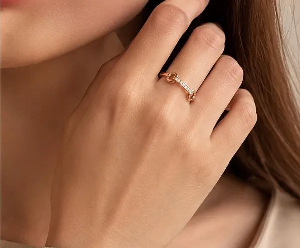 Rose_Gold_Sterling_Silver_Cz_Geometric_Bar_Stackable_Ring_For_Women