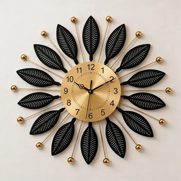 Multicolor_Metal_Wall_Clock_For_Living_Room