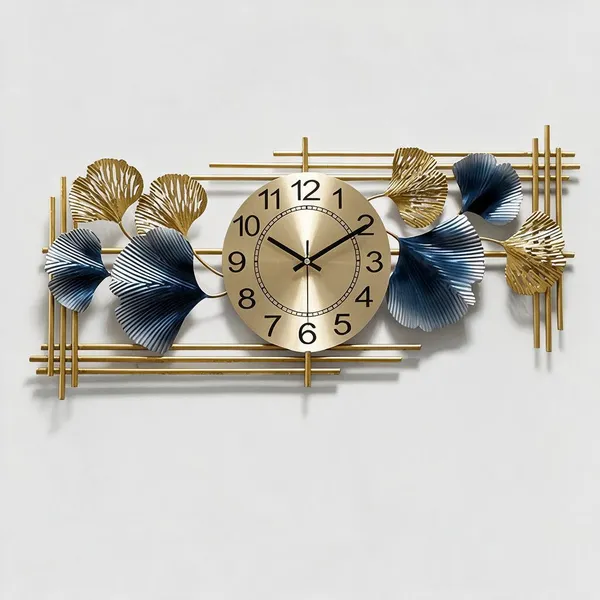 Multicolor_Metal_Wall_Clock_For_Living_Room,_Entryway