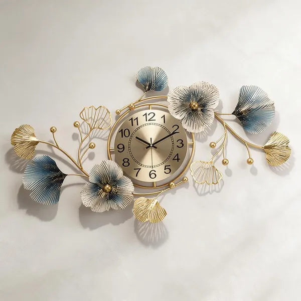 Multicolor_Metal_Wall_Clock_For_Living_Room,_Bedroom,_Entryway,_Office